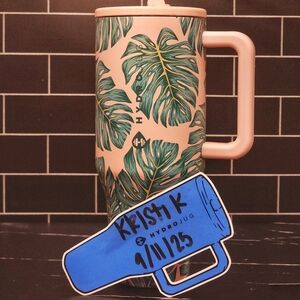 NWOT Hydrojug Monstera Traveler 40oz Flawless